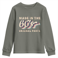 Made In The 60s Original Parts Youth Sweatshirt Funny Boomers Birthday Gift - Wonder Print Shop