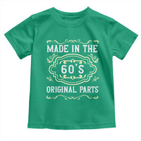 Made In The 60s Original Parts Toddler T Shirt Vintage Baby Boomer Gift - Wonder Print Shop