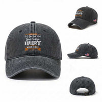 Baby Boomers Washed Cotton Baseball Cap If You Dont Want Your Feelings Hurt Walk Away