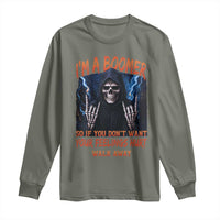 Baby Boomers Sarcastic Long Sleeve Shirt If You Dont Want Feelings Hurt Gift - Wonder Print Shop