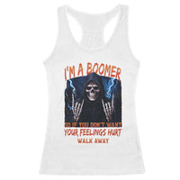 Baby Boomers Sarcastic Racerback Tank Top If You Dont Want Feelings Hurt Gift - Wonder Print Shop