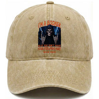 Baby Boomers Sarcastic Washed Cotton Baseball Cap If You Dont Want Feelings Hurt Gift