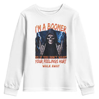 Baby Boomers Sarcastic Youth Sweatshirt If You Dont Want Feelings Hurt Gift - Wonder Print Shop