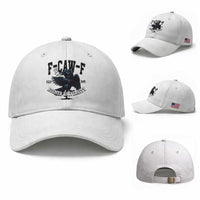 F Caw F Baseball Cap Baby Boomer University Funny Gift