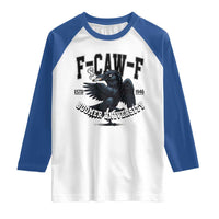 F Caw F Raglan Shirt Baby Boomer University Funny Gift - Wonder Print Shop