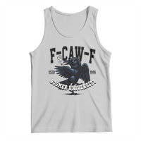 F Caw F Tank Top Baby Boomer University Funny Gift - Wonder Print Shop