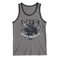 F Caw F Tank Top Baby Boomer University Funny Gift - Wonder Print Shop