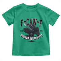 F Caw F Toddler T Shirt Baby Boomer University Funny Gift - Wonder Print Shop