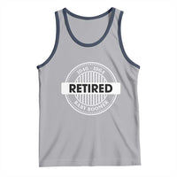 Funny Retired Baby Boomer Generation Gift Tank Top - Wonder Print Shop