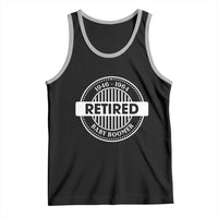 Funny Retired Baby Boomer Generation Gift Tank Top - Wonder Print Shop