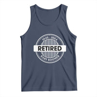Funny Retired Baby Boomer Generation Gift Tank Top - Wonder Print Shop