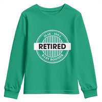 Funny Retired Baby Boomer Generation Gift Youth Sweatshirt - Wonder Print Shop