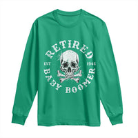 Funny Baby Boomer Retirement Long Sleeve Shirt Gift For Generation - Wonder Print Shop