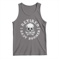 Funny Baby Boomer Retirement Tank Top Gift For Generation - Wonder Print Shop