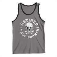Funny Baby Boomer Retirement Tank Top Gift For Generation - Wonder Print Shop