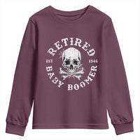 Funny Baby Boomer Retirement Youth Sweatshirt Gift For Generation - Wonder Print Shop