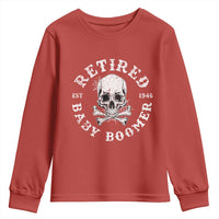 Funny Baby Boomer Retirement Youth Sweatshirt Gift For Generation - Wonder Print Shop