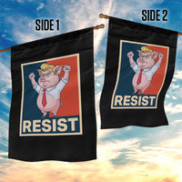 Funny Freedom Pig Resistance Movement Political Satire Meme Gift Garden Flag - Wonder Print Shop