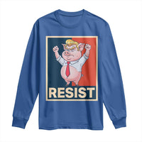 Funny Freedom Pig Resistance Movement Political Satire Meme Gift Long Sleeve Shirt - Wonder Print Shop