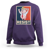 Funny Freedom Pig Resistance Movement Political Satire Meme Gift Sweatshirt - Wonder Print Shop
