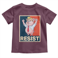 Funny Freedom Pig Resistance Movement Political Satire Meme Gift Toddler T Shirt - Wonder Print Shop