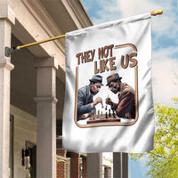 MLK And Malcolm X Garden Flag They Not Like Us Revolutionary Leaders - Wonder Print Shop