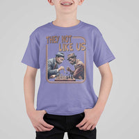 MLK And Malcolm X T Shirt For Kid They Not Like Us Revolutionary Leaders - Wonder Print Shop