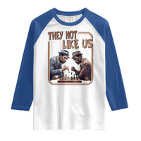 MLK And Malcolm X Raglan Shirt They Not Like Us Revolutionary Leaders - Wonder Print Shop