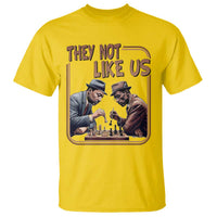 MLK And Malcolm X T Shirt They Not Like Us Revolutionary Leaders - Wonder Print Shop
