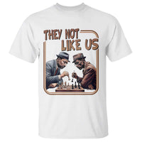 MLK And Malcolm X T Shirt They Not Like Us Revolutionary Leaders - Wonder Print Shop