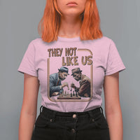 MLK And Malcolm X T Shirt For Women They Not Like Us Revolutionary Leaders - Wonder Print Shop