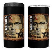 Education Is The Passport To The Future 4 in 1 Can Cooler Tumbler Malcolm X Quote - Wonder Print Shop