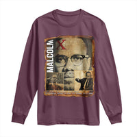 Education Is The Passport To The Future Long Sleeve Shirt Malcolm X Quote - Wonder Print Shop
