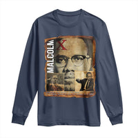 Education Is The Passport To The Future Long Sleeve Shirt Malcolm X Quote - Wonder Print Shop