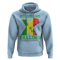 Stumbling Is Not Falling Hoodie African American Black History Month TS12