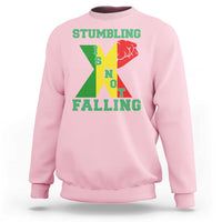 Stumbling Is Not Falling Sweatshirt African American Black History Month TS12