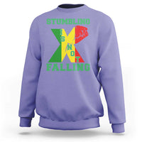 Stumbling Is Not Falling Sweatshirt African American Black History Month TS12