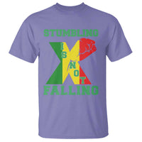 Stumbling Is Not Falling T Shirt African American Black History Month TS12