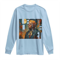 Lead Like Harriet Long Sleeve Shirt Black History Month Juneteenth Quote - Wonder Print Shop