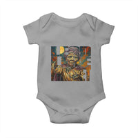 Lead Like Harriet Baby Onesie Black Women Leadership Quote - Wonder Print Shop