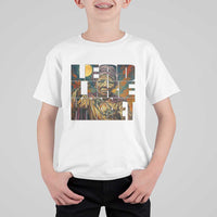 Lead Like Harriet T Shirt For Kid Black Women Leadership Quote - Wonder Print Shop