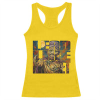 Lead Like Harriet Racerback Tank Top Black Women Leadership Quote - Wonder Print Shop