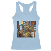 Lead Like Harriet Racerback Tank Top Black Women Leadership Quote - Wonder Print Shop