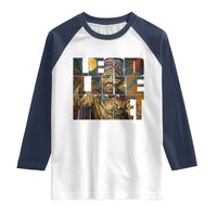Lead Like Harriet Raglan Shirt Black Women Leadership Quote - Wonder Print Shop