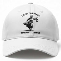 Liberty Or Death Baseball Cap Harriet Tubman Quote