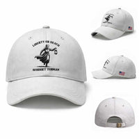 Liberty Or Death Baseball Cap Harriet Tubman Quote