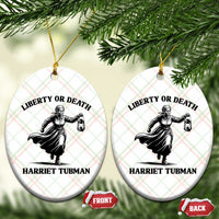 Liberty Or Death Ceramic Ornament Harriet Tubman Quote - Wonder Print Shop