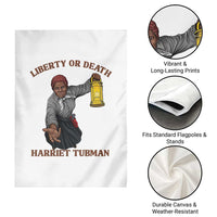 Harriet Tubman Freedom Quote Garden Flag Liberty Or Death - Wonder Print Shop