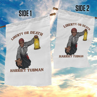 Harriet Tubman Freedom Quote Garden Flag Liberty Or Death - Wonder Print Shop