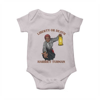 Harriet Tubman Freedom Quote Baby Onesie Liberty Or Death - Wonder Print Shop